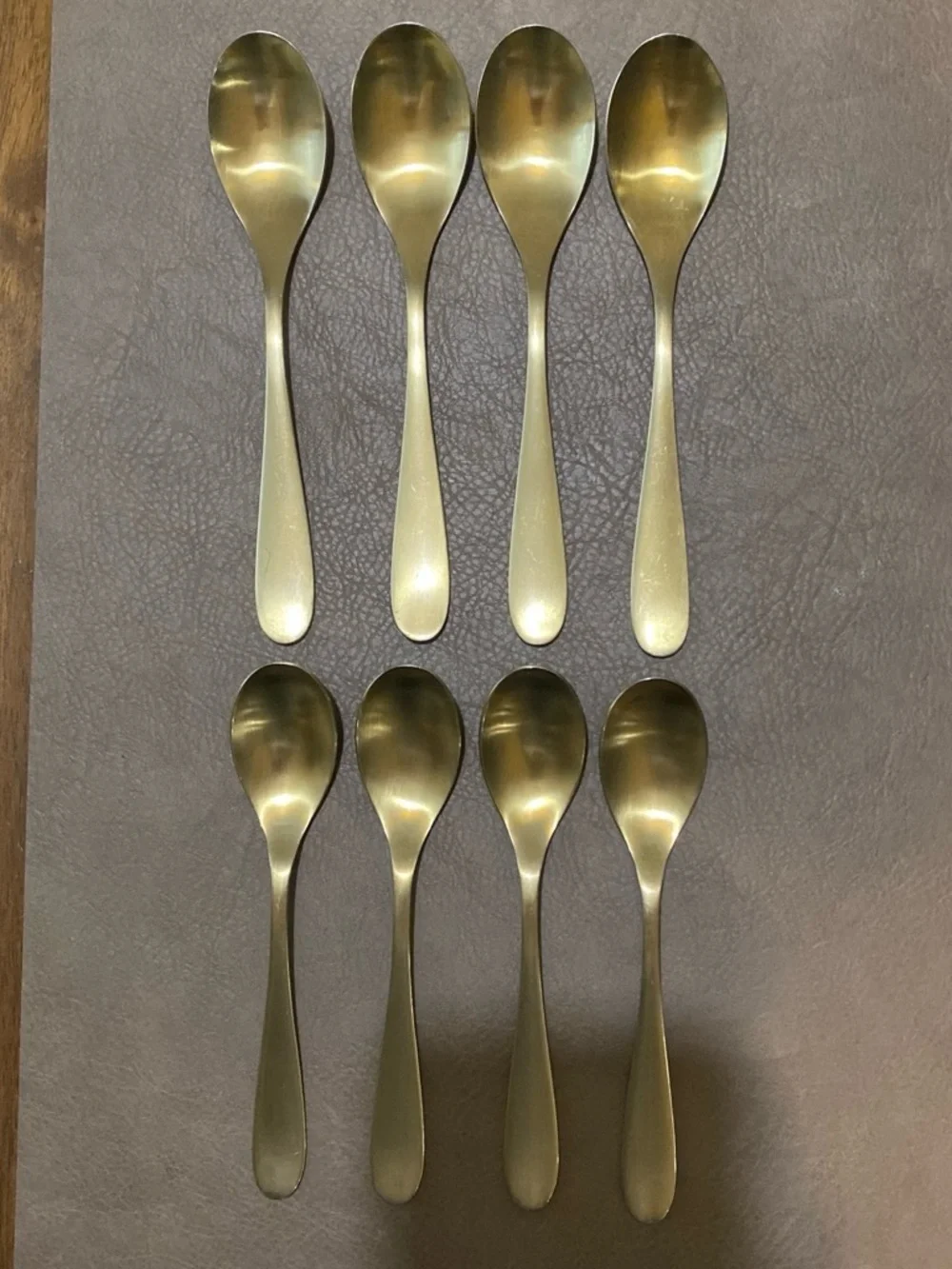 Matte Gold Flatware Set - Sleek Everyday Cutlery
